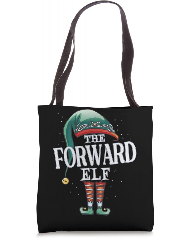 Forward Elf Christmas Group Xmas Pajama Party Tote Bag $10.49 Totes