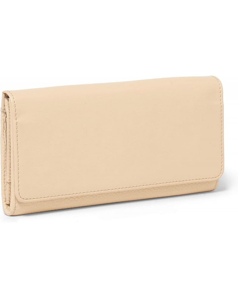 Clutch Wallet for Women, Ladies Small Genuine Leather Purse, Women's Cute Stylish Designer Clutch - (Luanne) Natural $26.10 W...