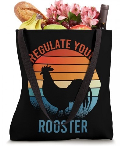 Regulate Your Rooster Womens Sarcasm Quote Funny Feminist Tote Bag $16.23 Totes