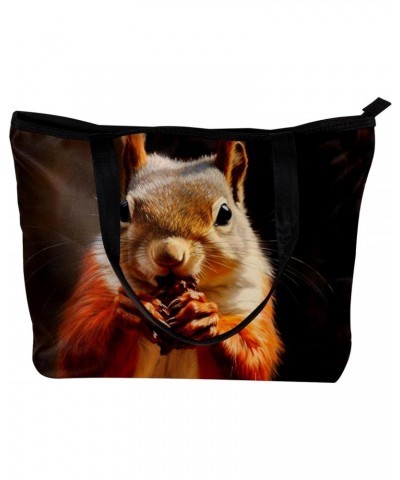 The Tote Bag For Women,Purses For Women,Handbags For Women,Animal Cute Eating Nuts Handbags $10.20 Totes