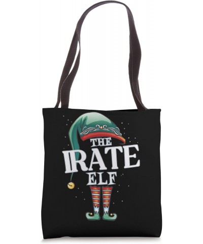 Irate Elf Christmas Group Xmas Pajama Party Tote Bag $10.00 Totes