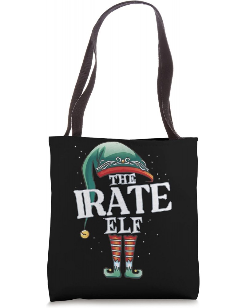 Irate Elf Christmas Group Xmas Pajama Party Tote Bag $10.00 Totes