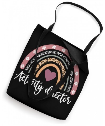 Activity Director Rainbow Activity Coordinator Appreciation Tote Bag $12.96 Totes