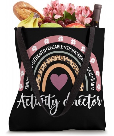 Activity Director Rainbow Activity Coordinator Appreciation Tote Bag $12.96 Totes