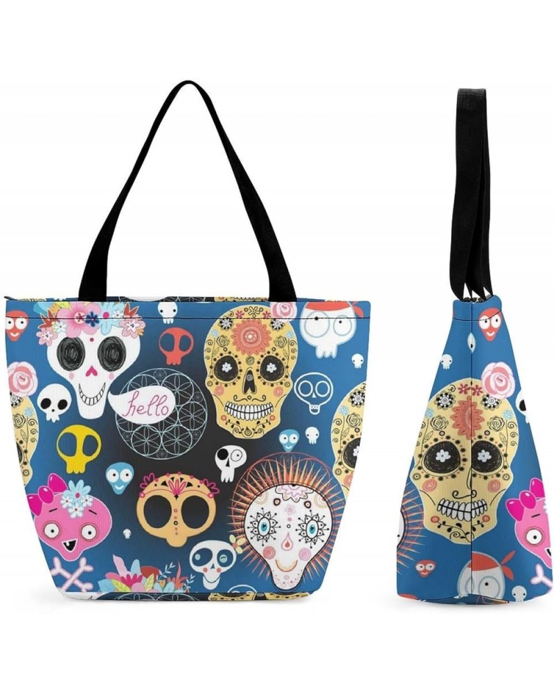 Tote Bag for Women Fabric Tote Bag Shoulder Bag Handbag Satchel Bag with Pockets Pattern (773) $15.92 Totes