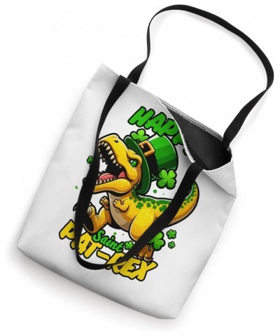 Happy Saint Pat Rex Day for Kids Tote Bag $9.02 Totes