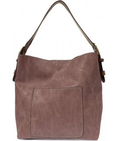 Womens Faux Leather: Hobo 2-in-1 Handbag 364 - Dusty Plum $39.50 Hobo Bags